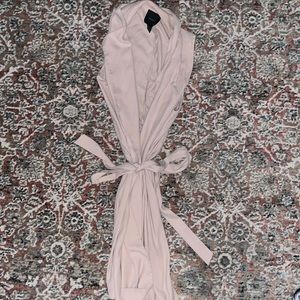 Long sleeveless cardigan